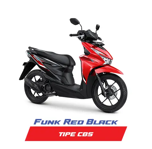 BEAT SPORTY CBS - FUNK RED BLACK