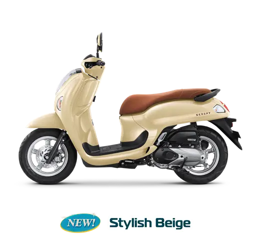 SCOOPY STYLISH BEIGE - CREAM