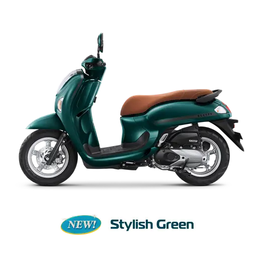 SCOOPY STYLISH GREEN