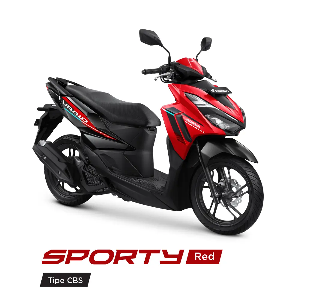VARIO 125 CBS SPORTY RED