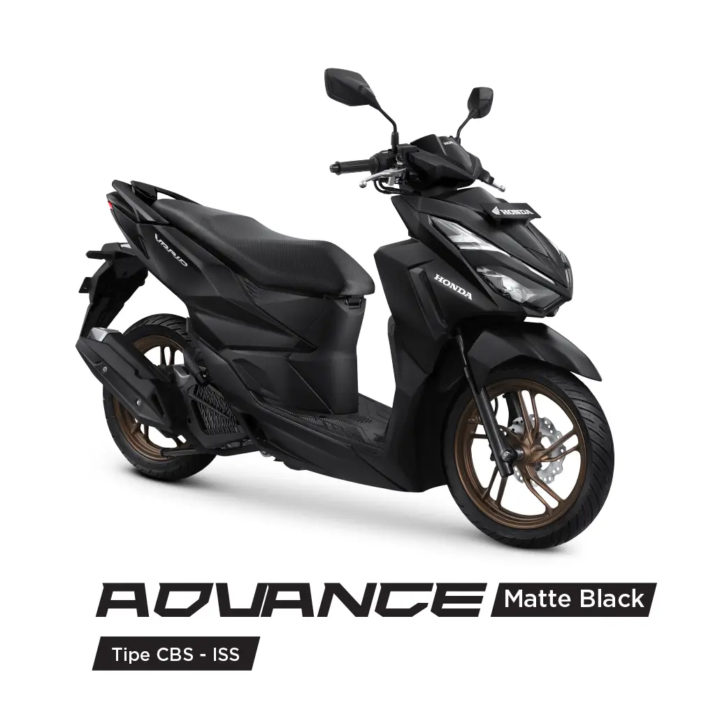 VARIO 125 ISS ADVANCE MATTE BLACK