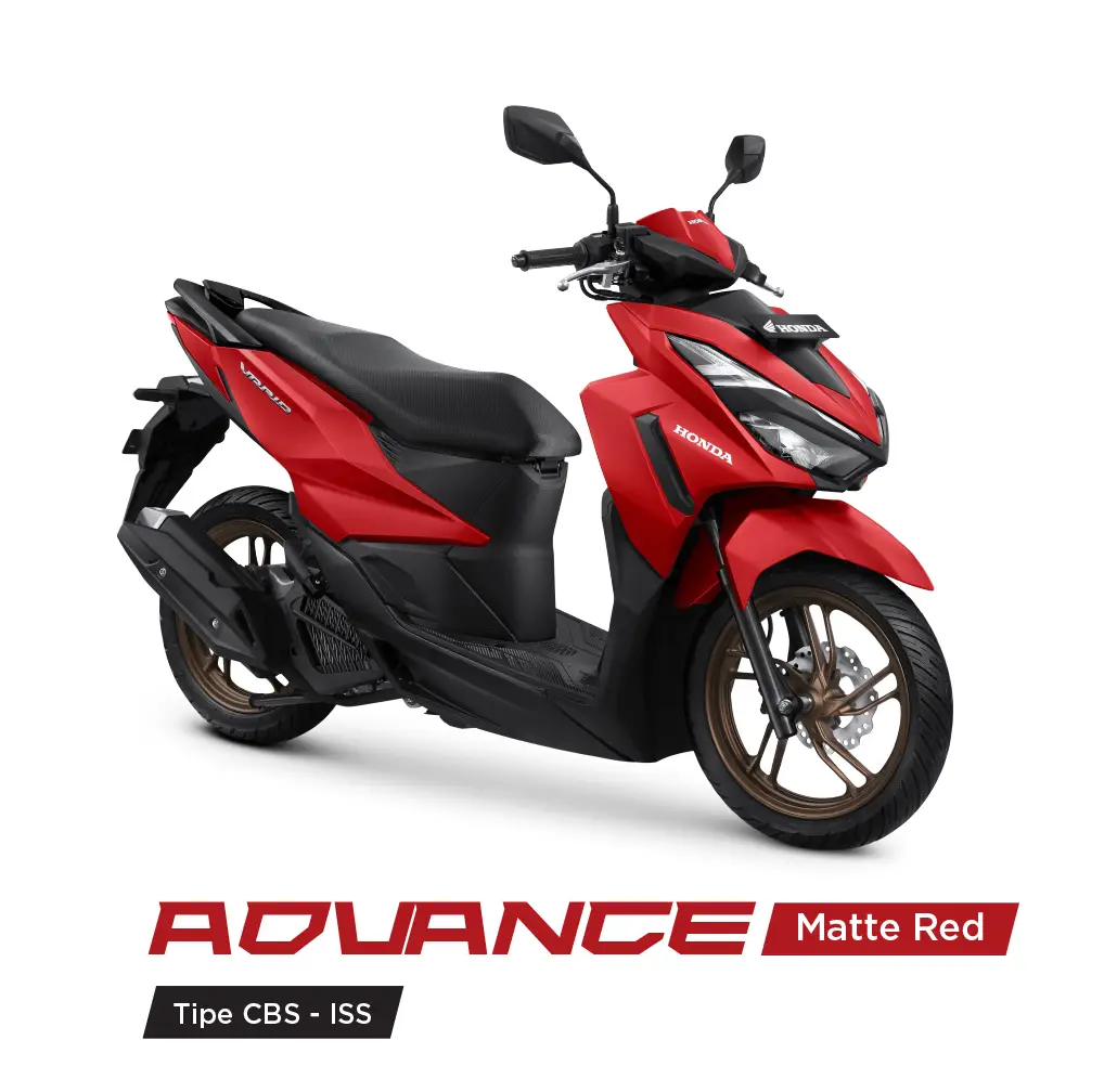 VARIO 125 ISS ADVANCE MATTE RED